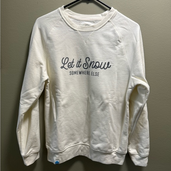 30A “Let it Snow Somewhere Else” Sweatshirt, Size Small - Picture 5 of 5
